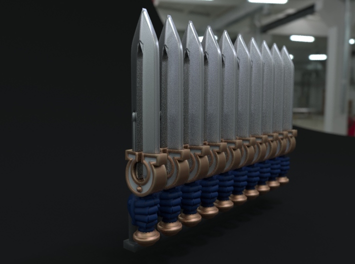10-20x Ultra Gladius Swords 3d printed 