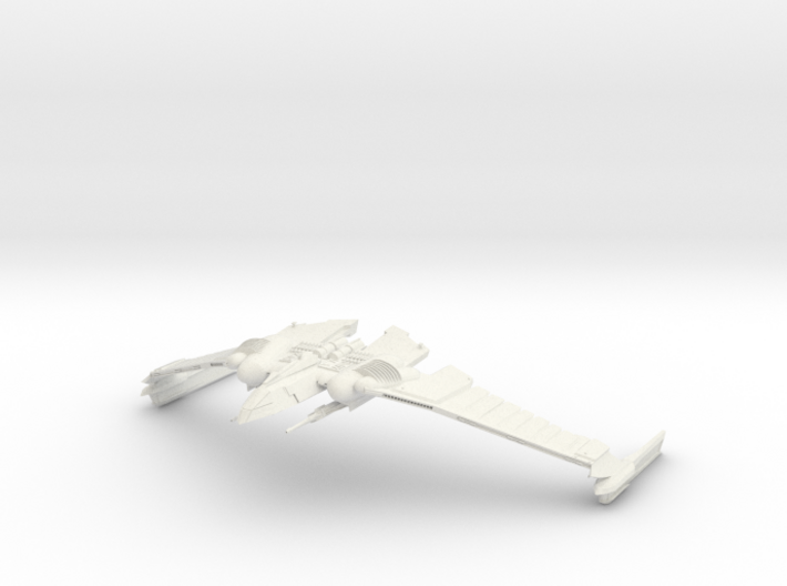 Romulan V-30 Winged Defender cruise mode 3d printed