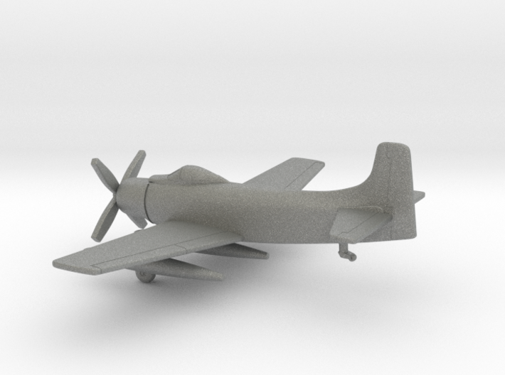 Douglas A-1H Skyraider 3d printed