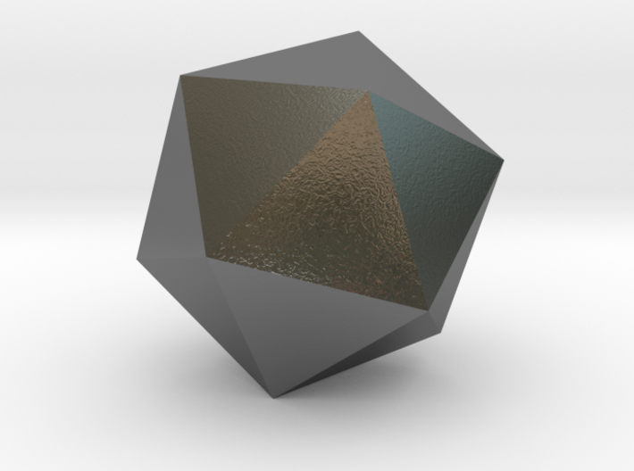 Icosahedron 10mm 3d printed