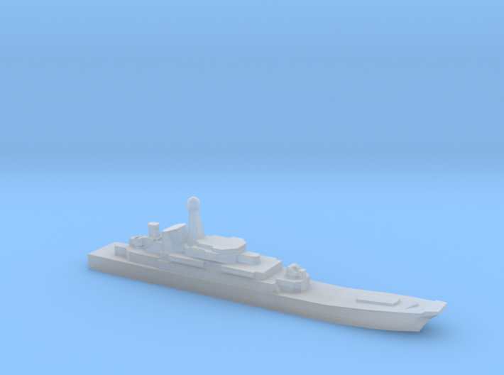 Ropucha I-class landing ship, 1/3000 3d printed