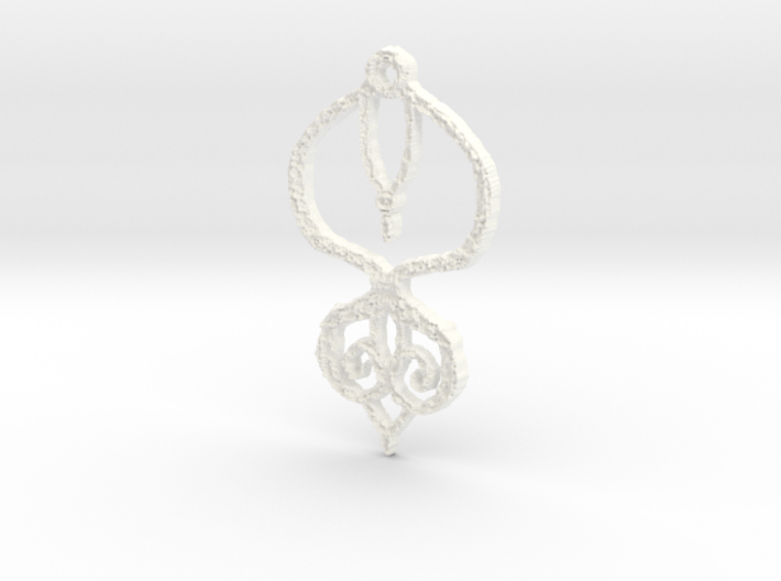 :Baby Lace II: Pendant 3d printed 