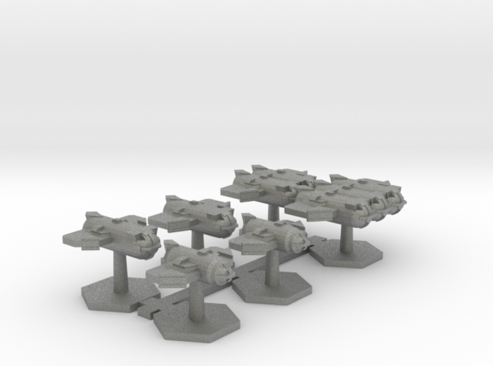 7000 Scale Probr Fleet Core Collection MGL 3d printed