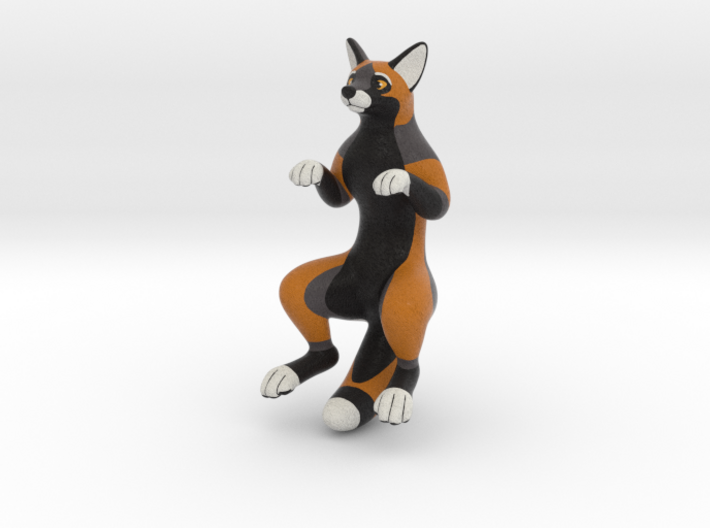 PlushLife Cross-fox 2020 DARK GRAY 3d printed
