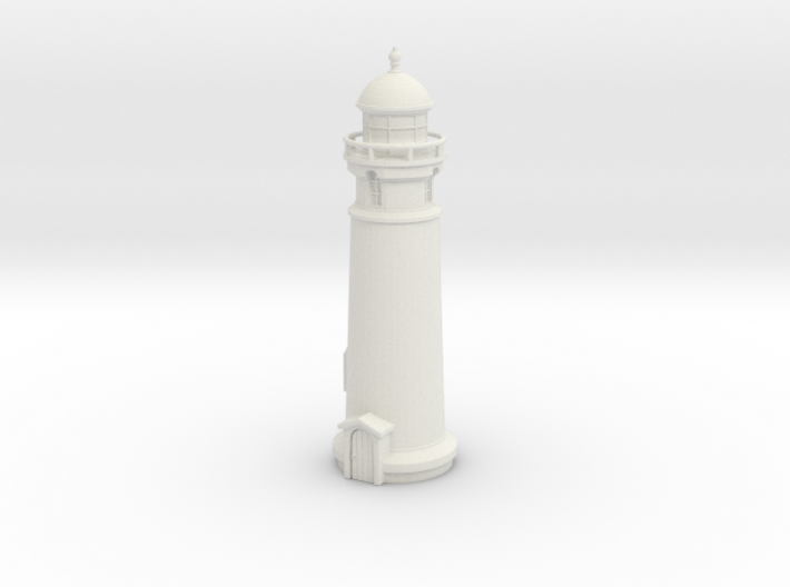 Lighthouse (round) 1/76 3d printed