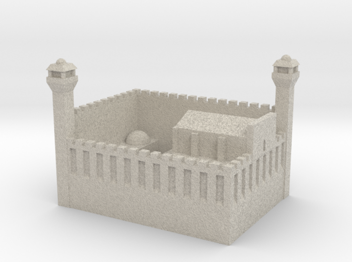 Cave of the Patriarchs in Hebron 3d printed