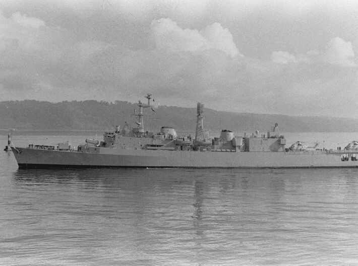 Nameplate Almirante Cochrane 3d printed County-class destroyer Almirante Cochrane.