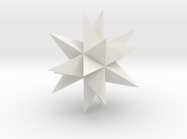 Great Stellated Dodecahedron - 1 inch 3d printed
