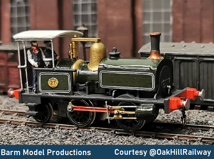 LBSCR Early Craven Tank #27 (0-4-2T) 3d printed 