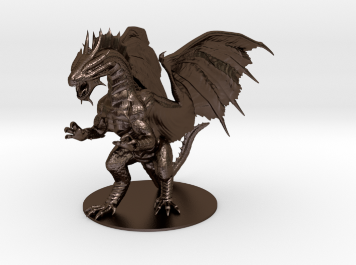 Adult Bronze Dragon 3d printed