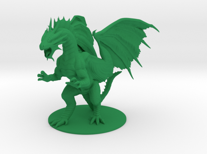 Adult Bronze Dragon 3d printed 