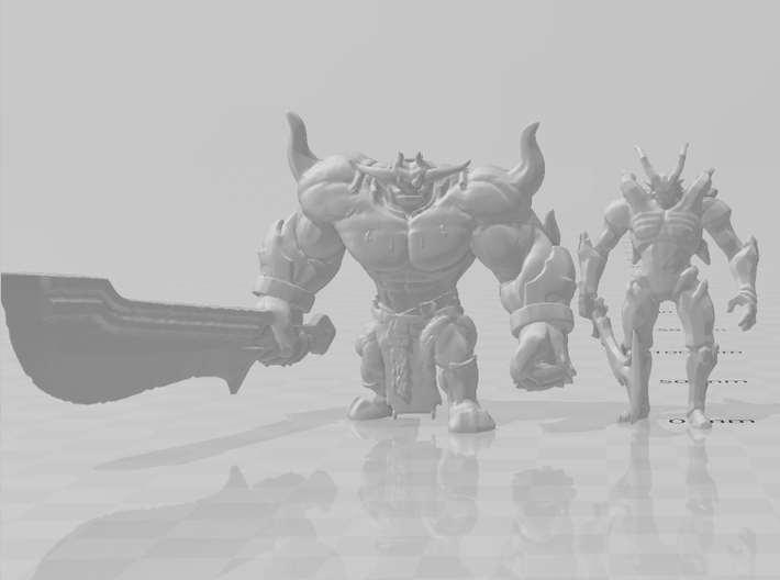 Iron Giant miniature model fantasy games DnD rpg 3d printed 