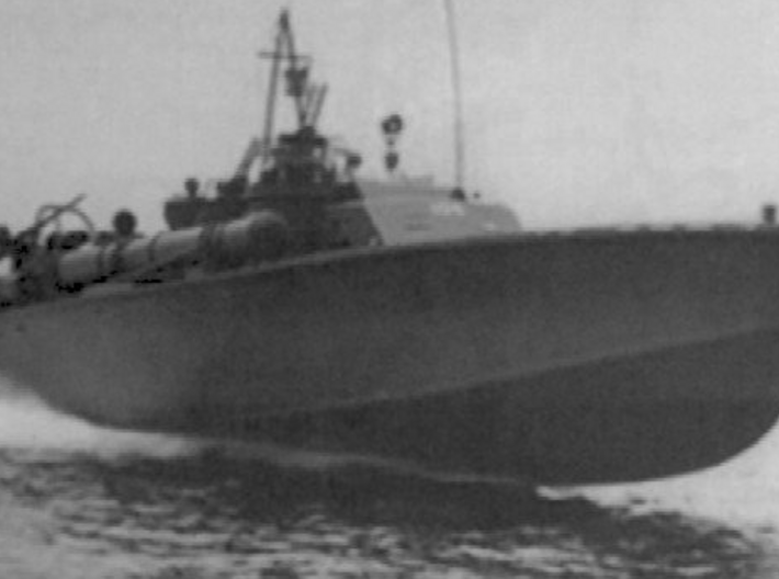 Nameplate PT-109 3d printed Elco 80' Patrol Torpedo Boat PT 109.