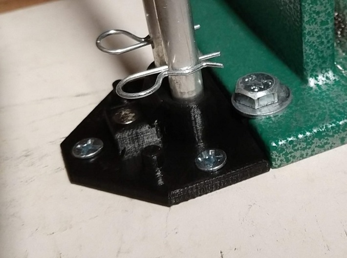 RCBS Tube Rack and Tool 3d printed Countersunk for screws