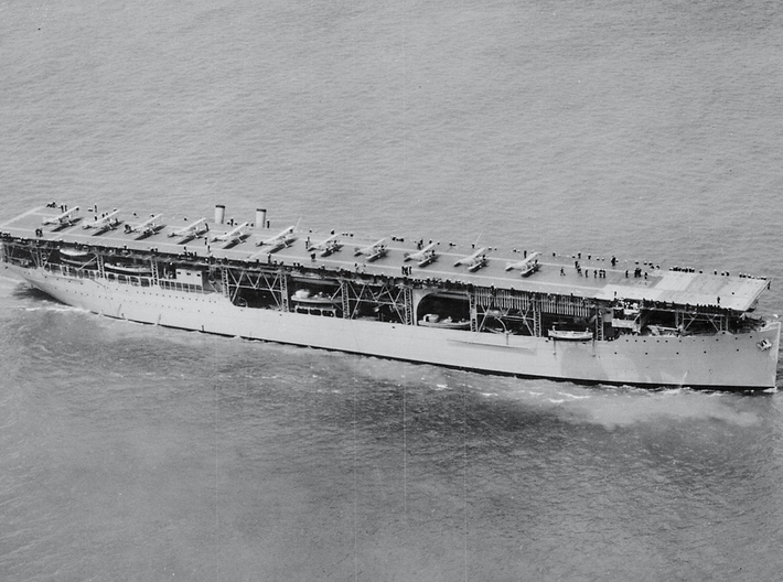 Nameplate USS Langley CV-1 3d printed America's first aircraft carrier, USS Langley CV-1.