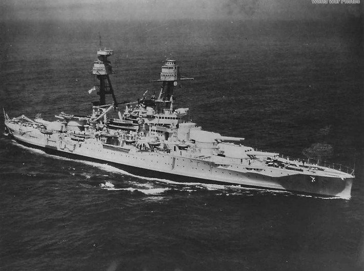 Nameplate USS Nevada BB-36 3d printed Nevada-class battleship USS Nevada BB-36.