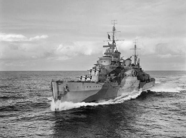 Nameplate HMS Liverpool 3d printed Town-class light cruiser HMS Liverpool.