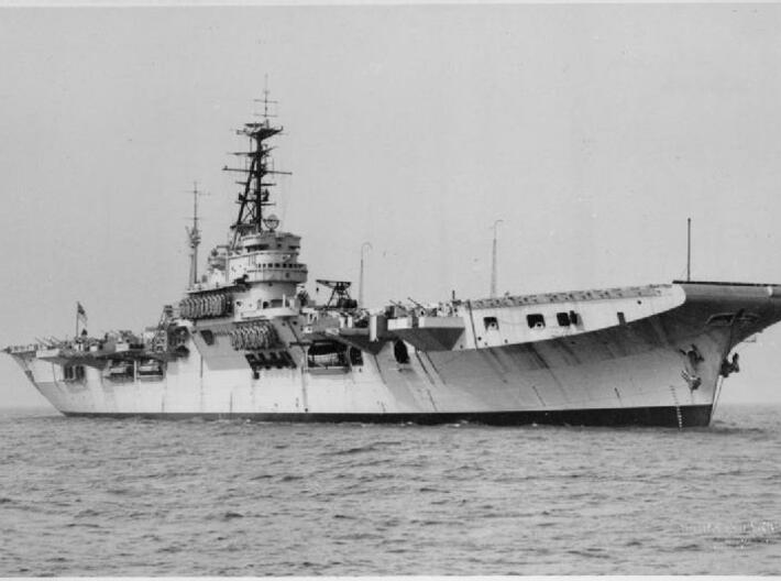 Nameplate HMS Triumph 3d printed Colossus-class aircraft carrier HMS Triumph.
