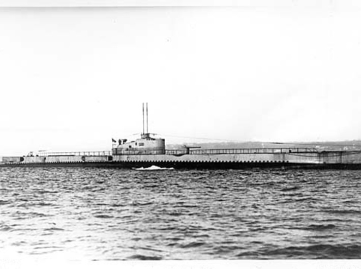 Nameplate Casabianca 3d printed Casabianca sistership Redoutable-class submarine Ajax.