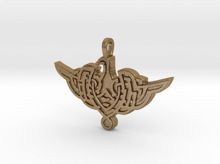 Celtic Bird Medallion 3d printed 