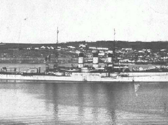 Nameplate Roma (10 cm) 3d printed Regina Elena-class battleship Roma, 1908-1926.