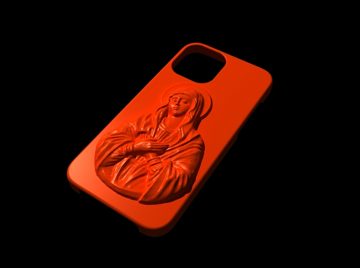 IPhone 12 Holy Mary Case 3d printed 