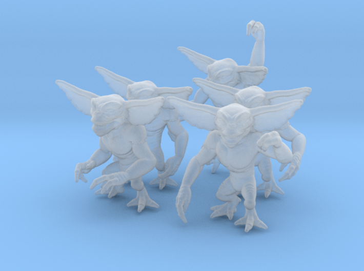 Gremlins miniatures set fantasy games models dnd 3d printed 