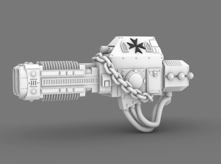 Space Templar Dreadnought Deathray Arm (Left) 3d printed 