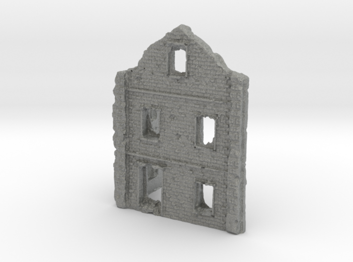 1/144 Tall Building Ruin 3d printed