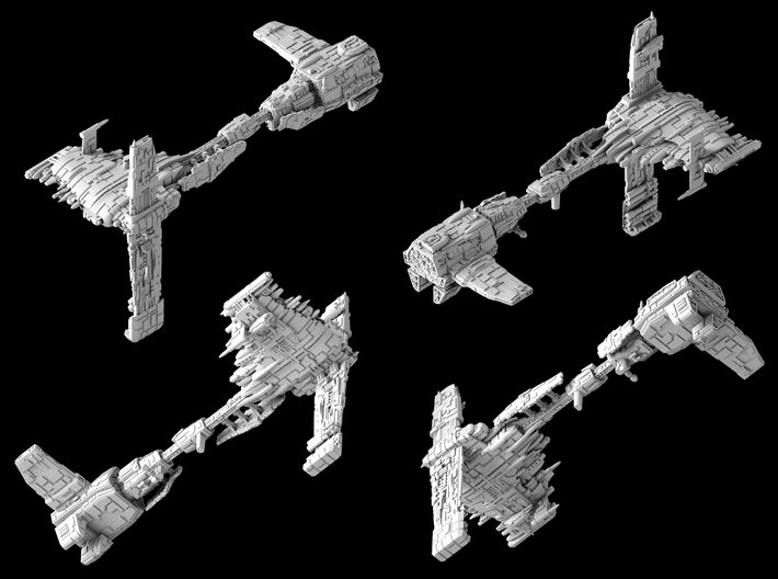 (Armada) Nebulon C Escort Frigate Variant 3 3d printed
