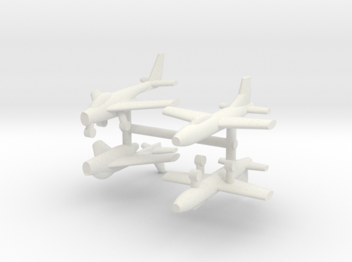 1/285 Experimental Aircraft Set 6 3d printed