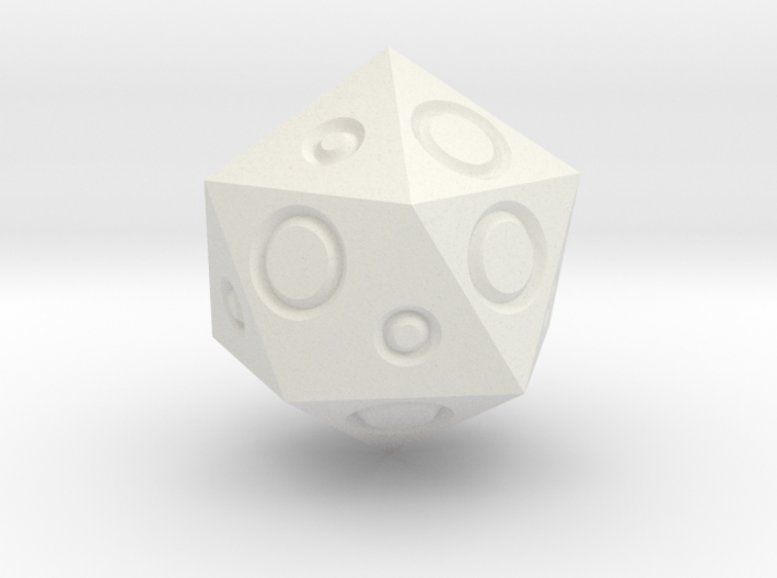 Bizarro Icosahedron 3d printed 