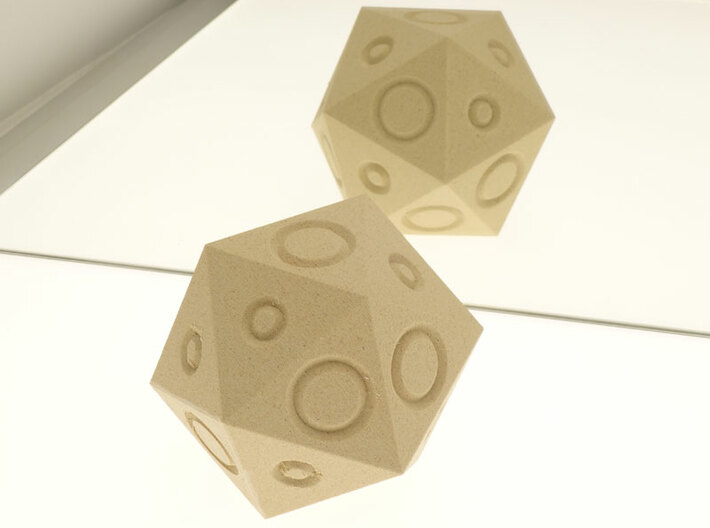 Bizarro Icosahedron 3d printed