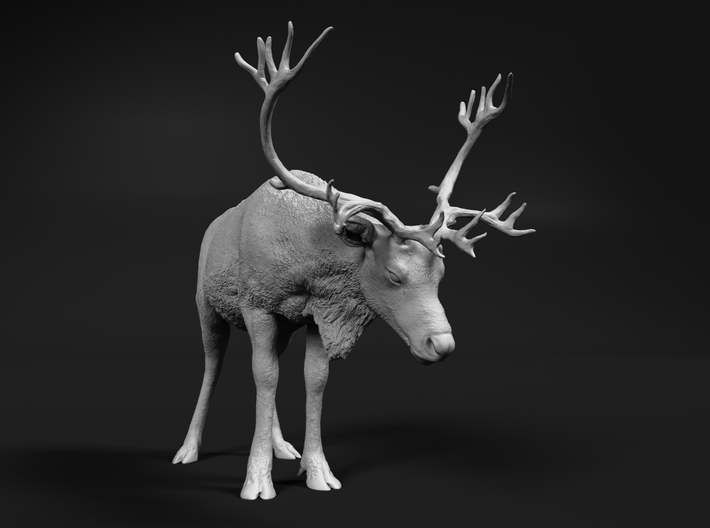 Reindeer 1:32 Standing Female 1 3d printed
