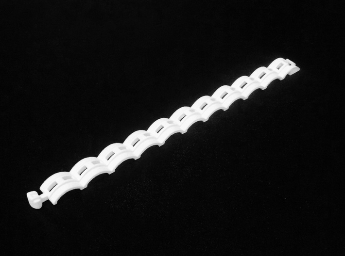 Catenary Track 3d printed A close up of a single Catenary Track