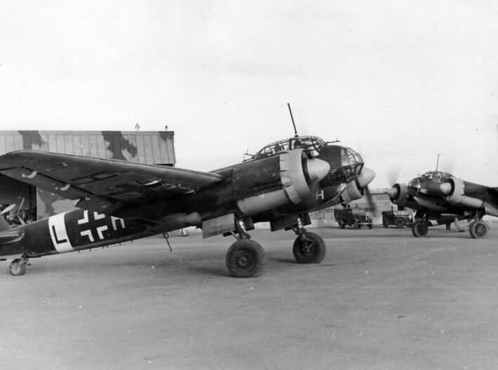 Nameplate Ju 88 A-4 3d printed 