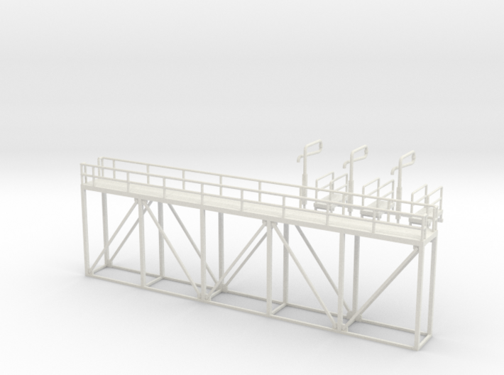 'HO Scale' - Ethanol Walkway (Fill Station) 3d printed
