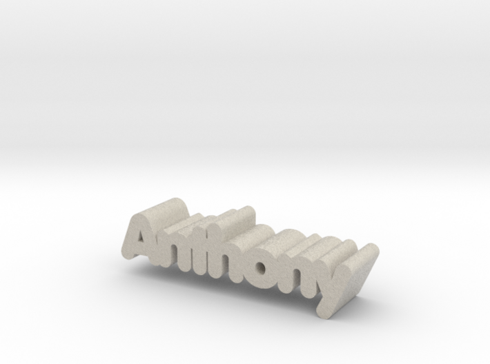 Anthony 3d printed