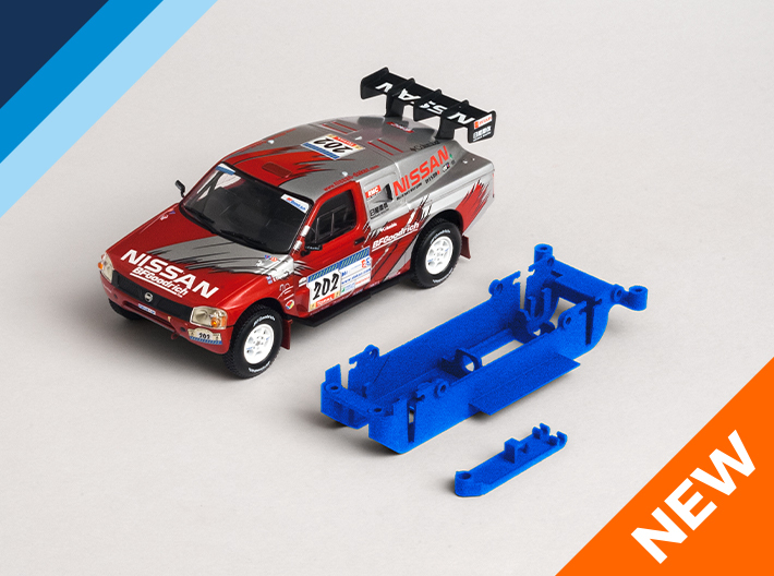 1/32 Revell Nissan Navara Chassis (XL Arm) 3d printed Chassis compatible with Revell Nissan Navara body (not included)
