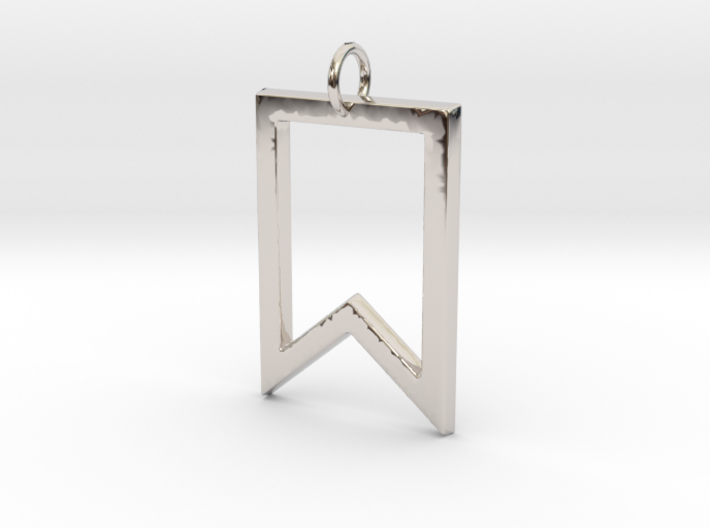A unique Pendant- Makom jewelry 3d printed