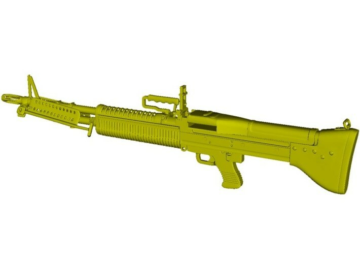 1/24 scale Saco Defense M-60 machinegun x 1 3d printed