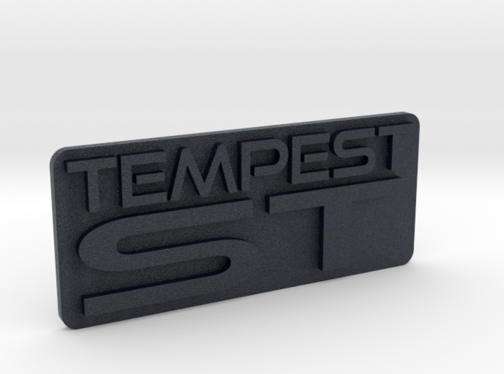 Tempest ST dash emblem 3d printed
