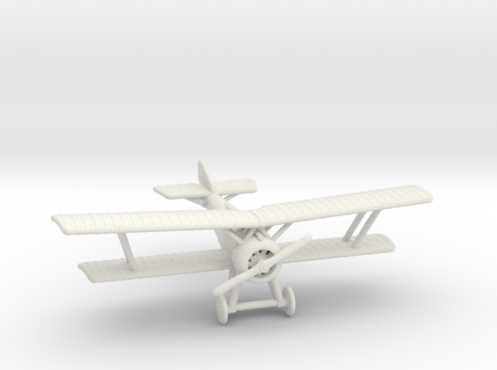 Hanriot HD.1 (centered Vickers, various scales) 3d printed 