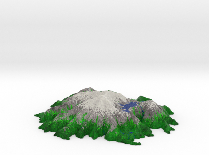 Mountain 7 3d printed