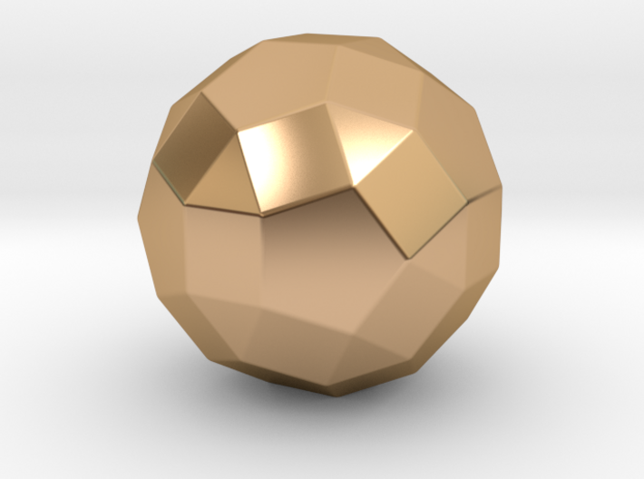 Rhombicosidodecahedron - 10mm - Rounded V1 3d printed
