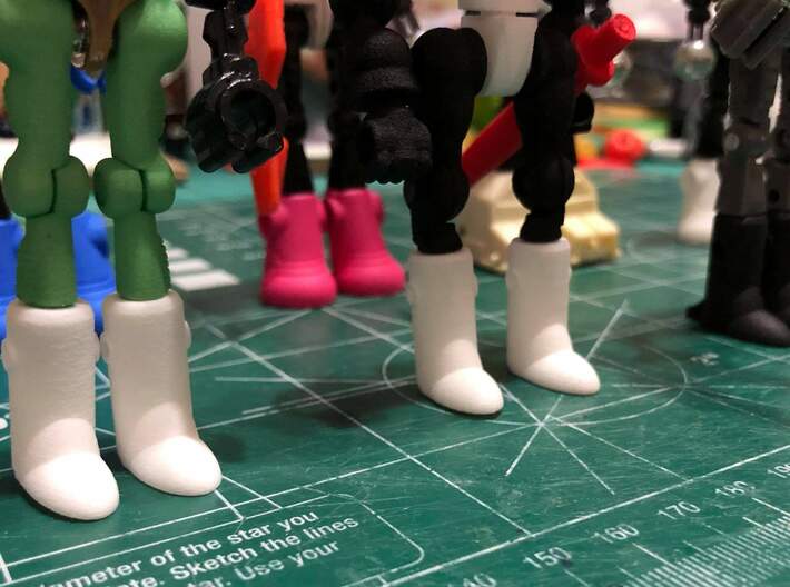 Acroyear Marvel Comics Boots 3d printed 