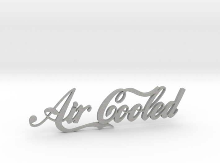 Aircooled Badge 3d printed