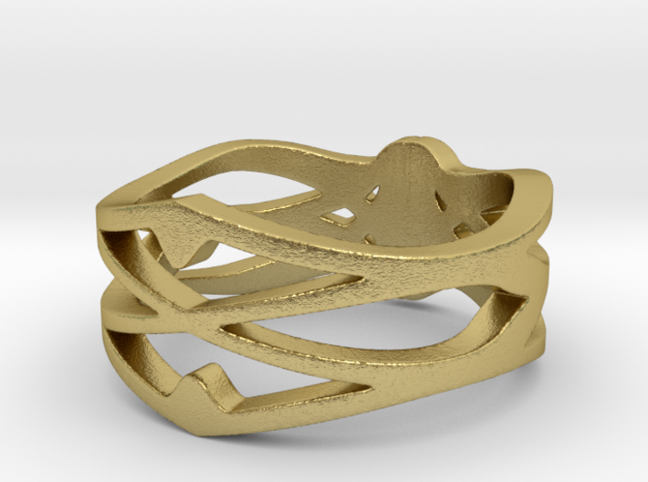 My Awesome Ring Design Ring Size 10 3d printed