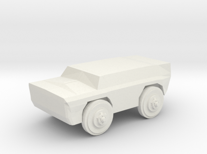 Armour Car Cadillac v150 without Turret 3d printed