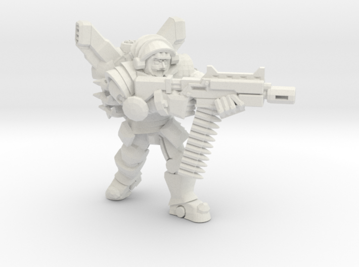 Astroknight Soldier 3d printed